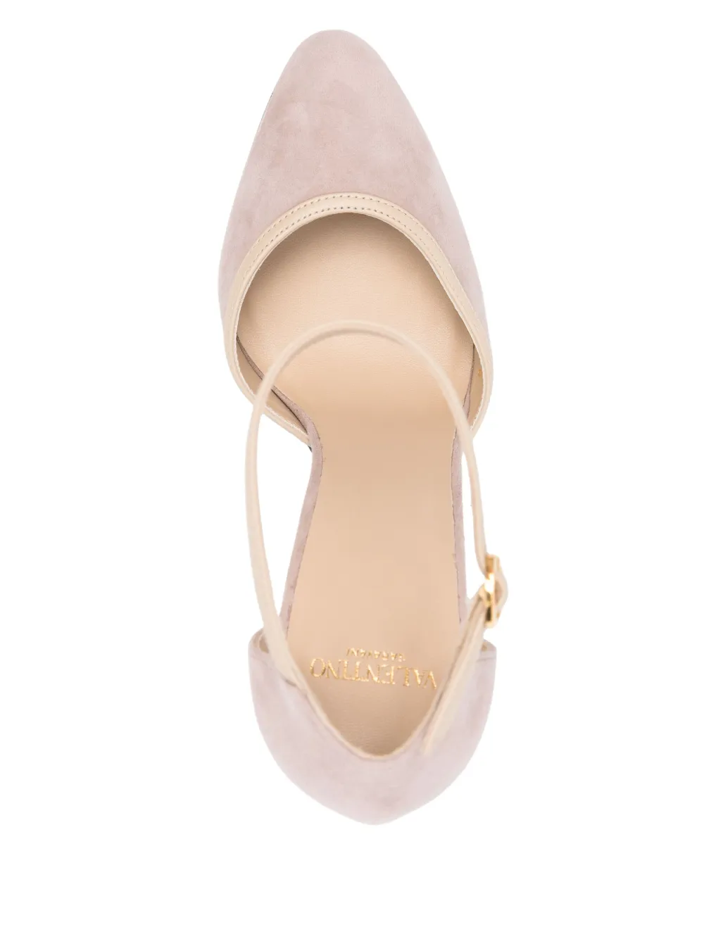 Valentino Garavani 110mm leather heeled pumps Neutrals