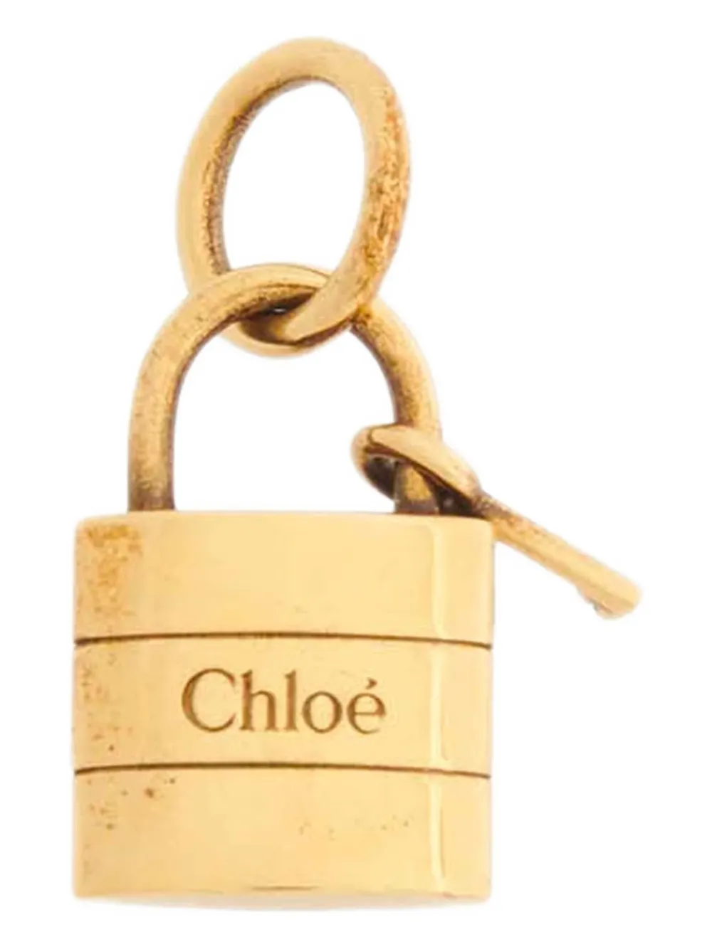 Chloé Alphabet Lock Pendant