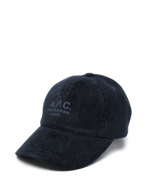 A.P.C. logo-print cap