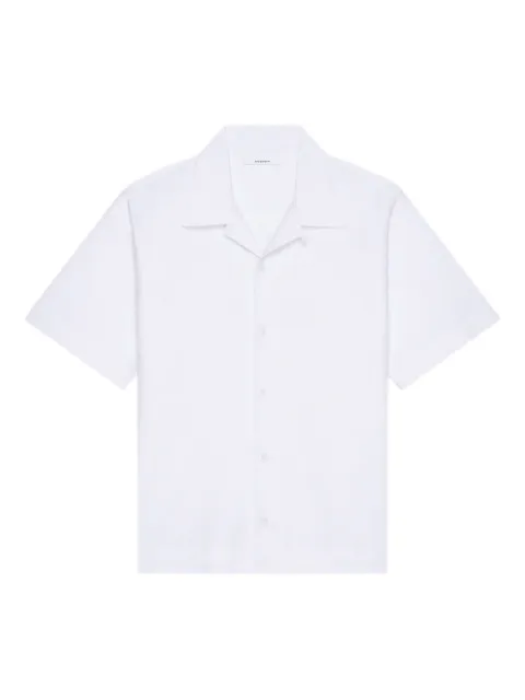 Givenchy revere-collar short-sleeve shirt