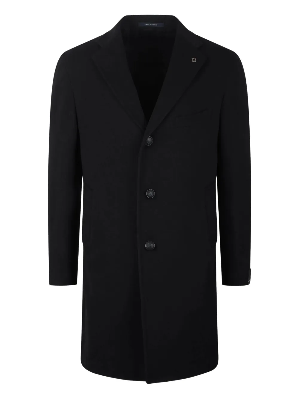 Tagliatore three-button coat | Black | Image 1
