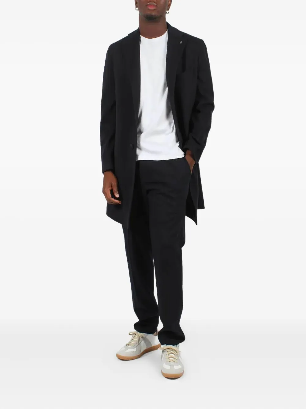 Tagliatore three-button coat | Single Breasted Coats | Image 2