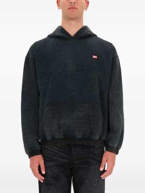 Diesel S-Kai logo-patch hoodie