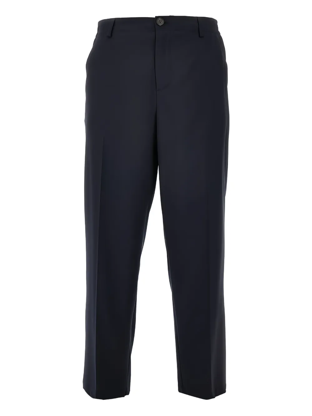 wool-blend trousers