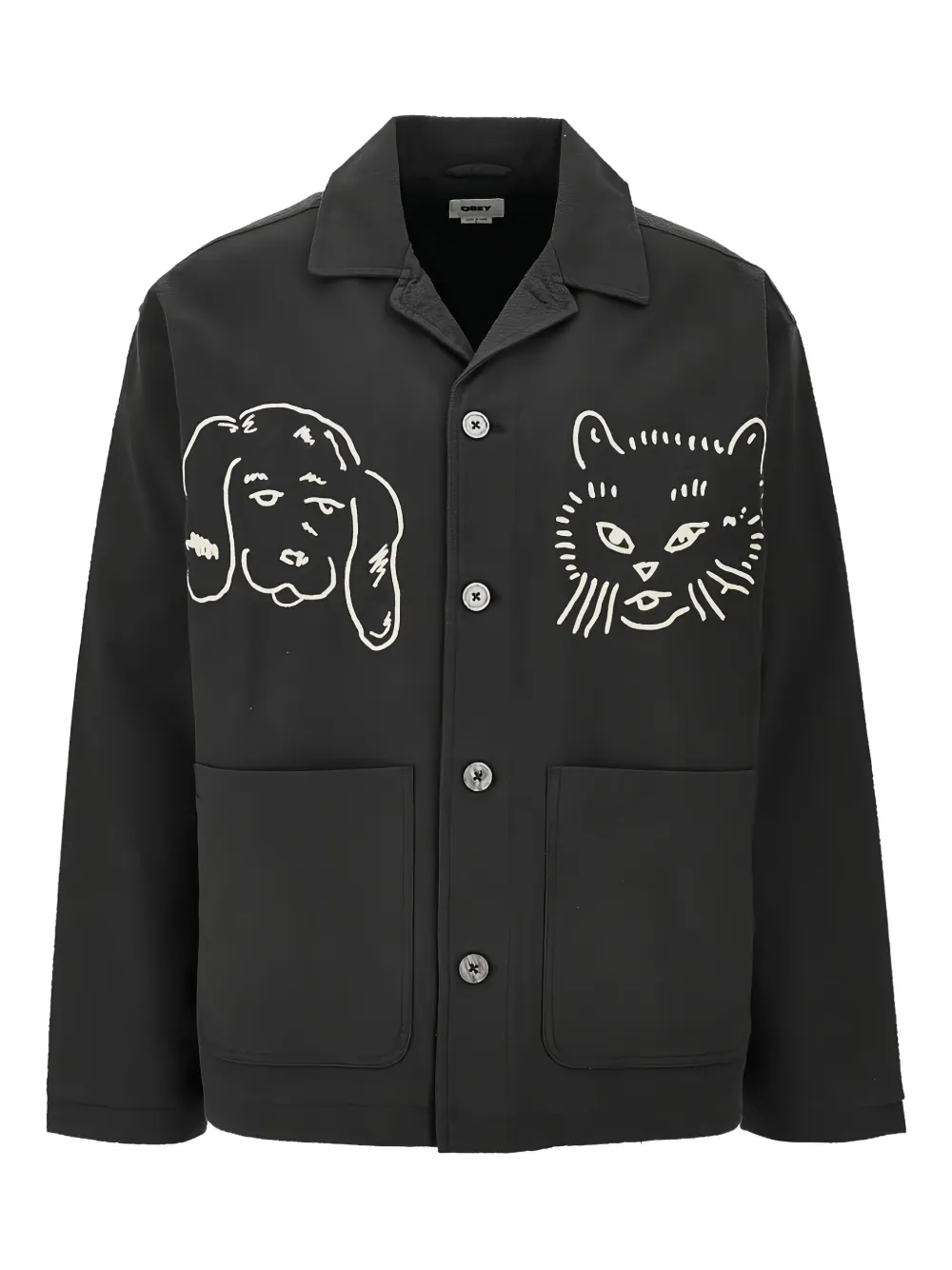 Obey Vesta shirt | Black | Image 1