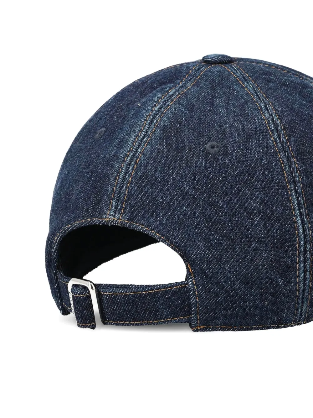 Givenchy Denim Logo-embroidered Cap In Blue