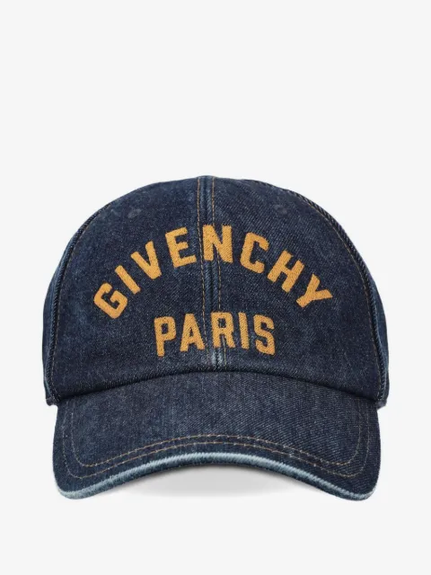 Givenchy casquette en jean à logo brodé