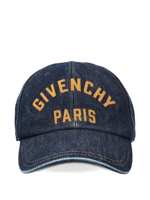新品未使用　GIVENCHY インディゴブルー キャップ Givenchy デニムキャップ | ブルー | FARFETCH JP