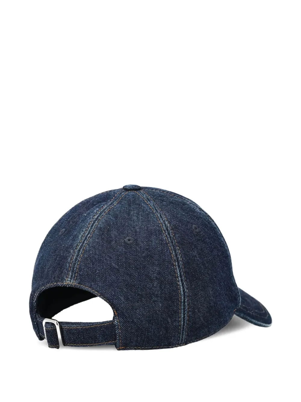 Givenchy Denim Logo-embroidered Cap In Blue