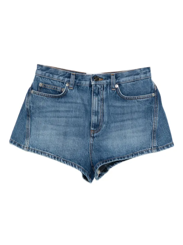 Givenchy Denim Shorts Blue FARFETCH JO