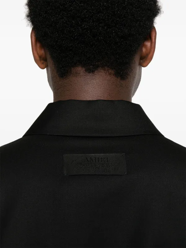 AMIRI zip-up Shirt Jacket | Black | FARFETCH