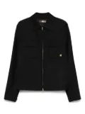AMIRI zip-up shirt jacket - Black