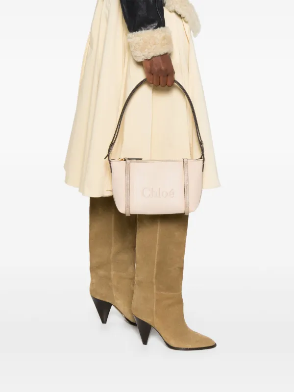 Chloé Jacquard Shoulder Bag | Neutrals | FARFETCH