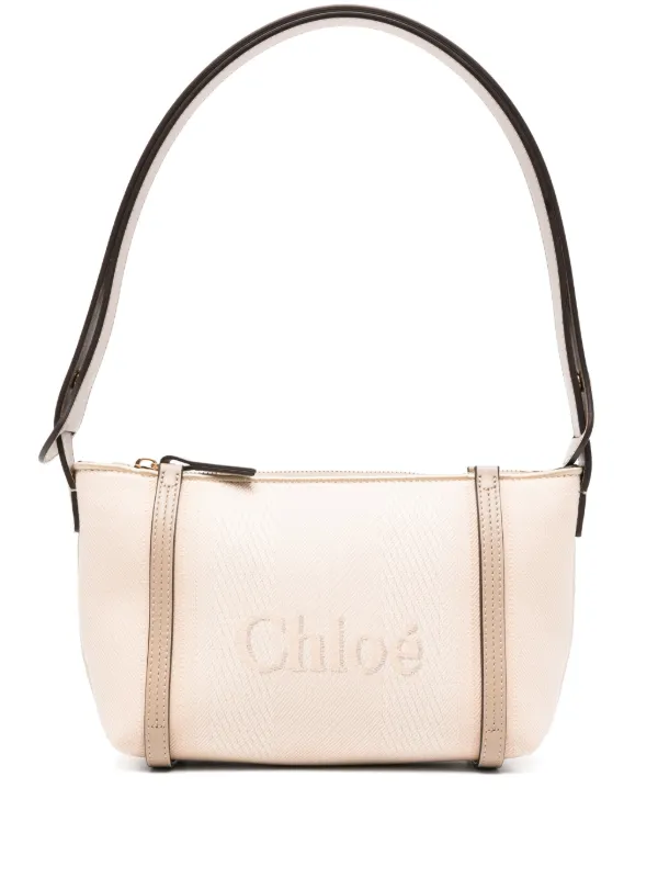 Chloé Carry Shoulder Bag in Neutrals