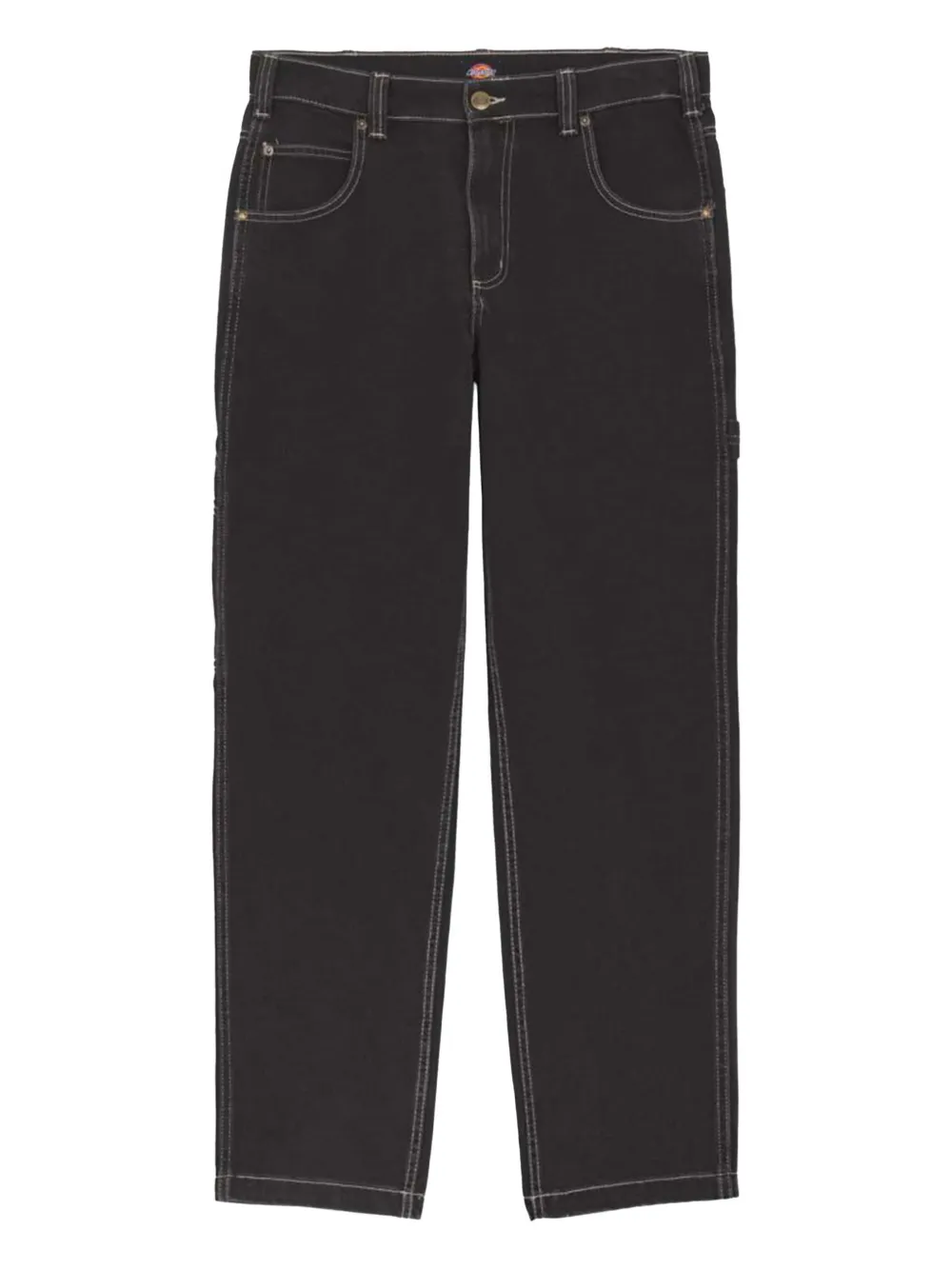 DICKIES contrast-stitch jeans Zwart