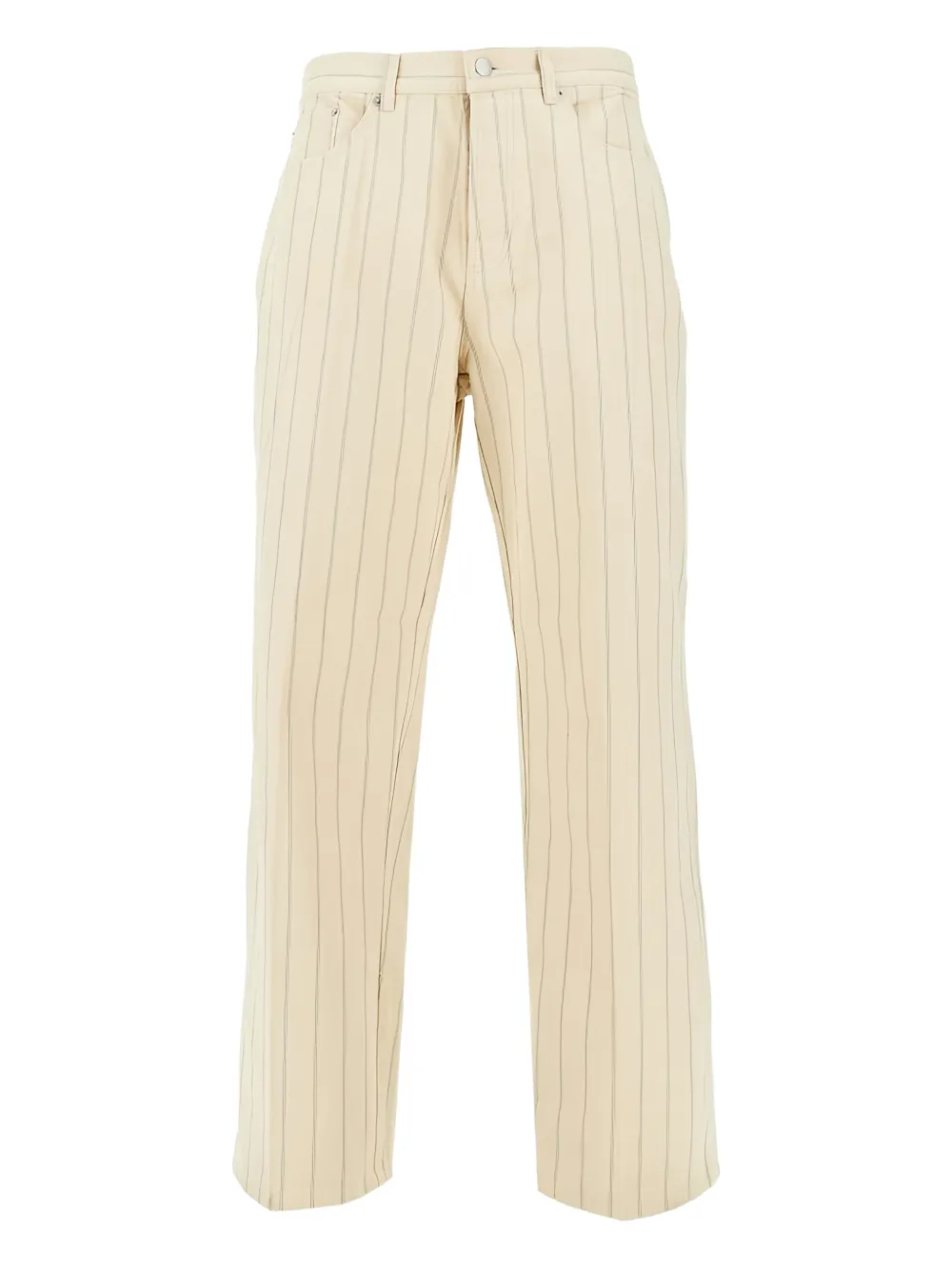 Obey striped straight-leg trousers | Neutrals | Image 1