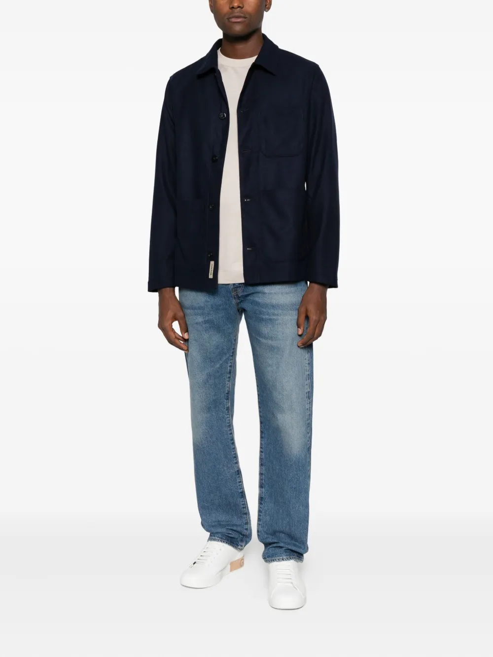 Woolrich buttoned shirt jacket | Shirt Jackets | Image 2