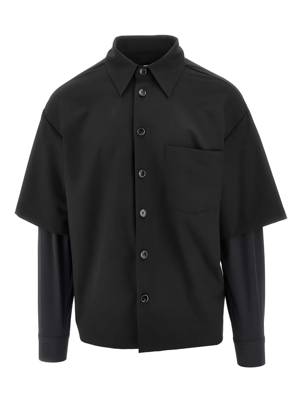 C.9.3 L-blend Double-layer Effect Shirt