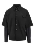 C.9.3 double-layered shirt - Black