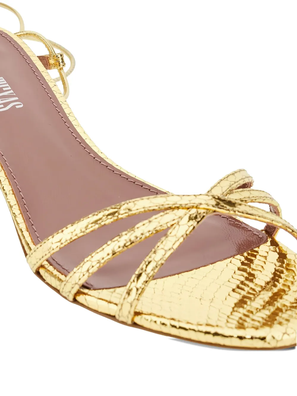 Paris Texas 35mm Linda heeled sandals Gold