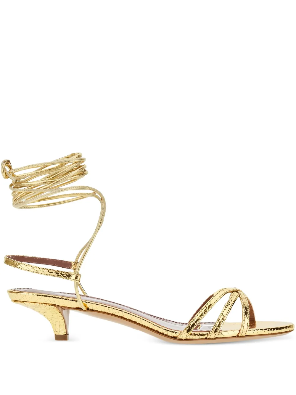 Paris Texas 35mm Linda heeled sandals Gold