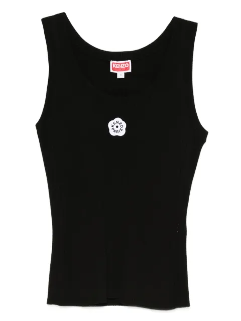 Kenzo 'Boke Flower 2.0' embroidered ribbed top