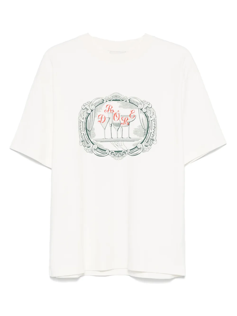 Drôle De Monsieur playera con estampado gráfico | blanco | Image 1