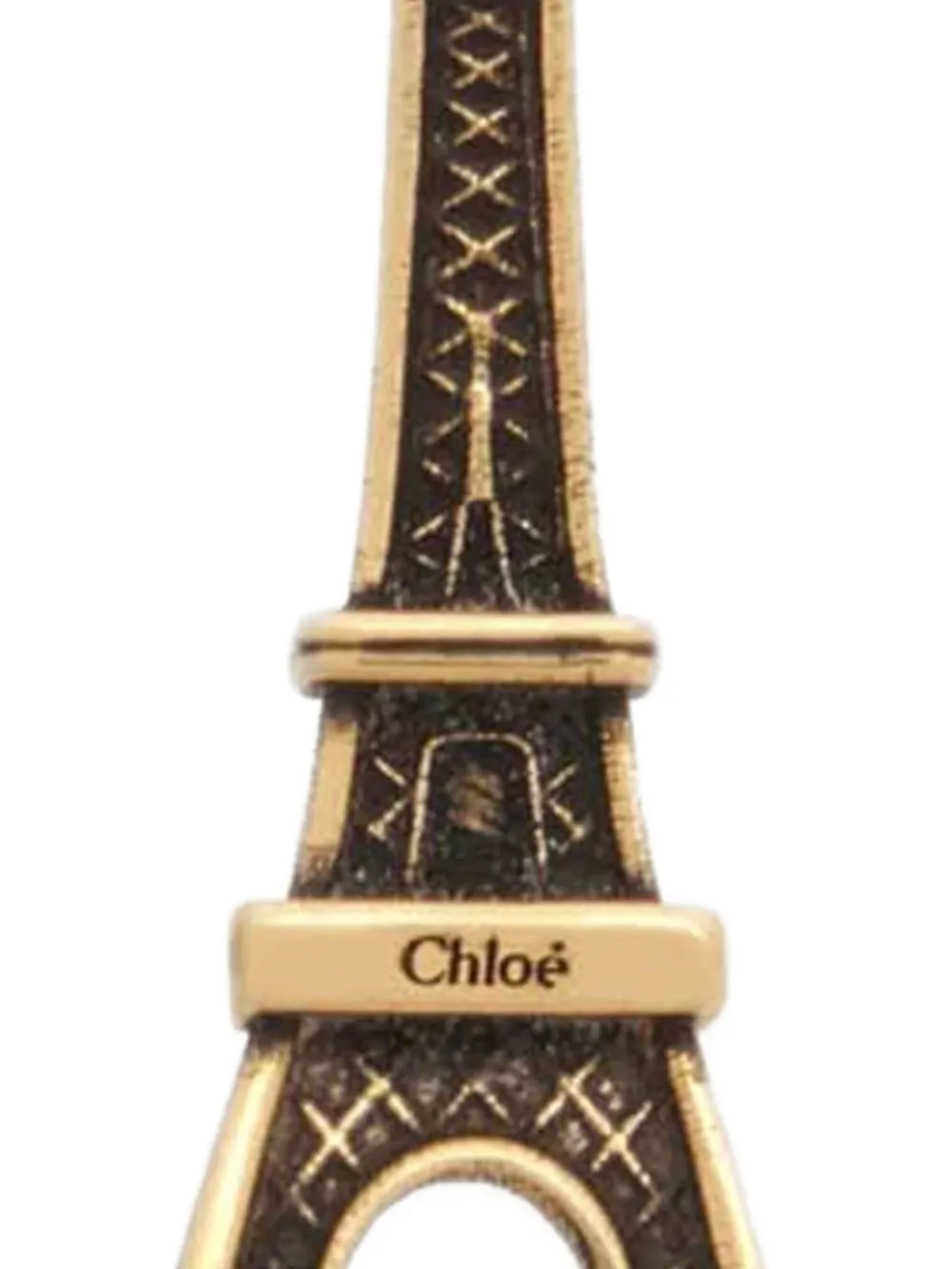Chloé Alphabet Eiffel Tower bedel - Goud