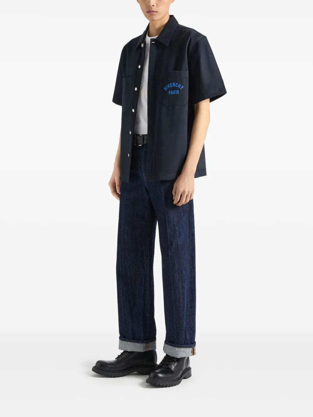 Givenchy Katoenen overhemd Blauw