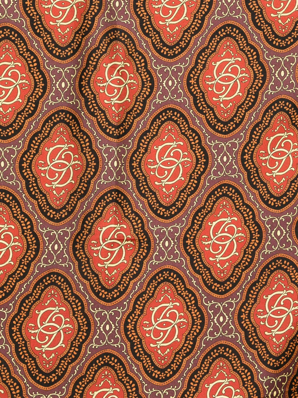 Drôle De Monsieur Sjaal met geometrische print Rood