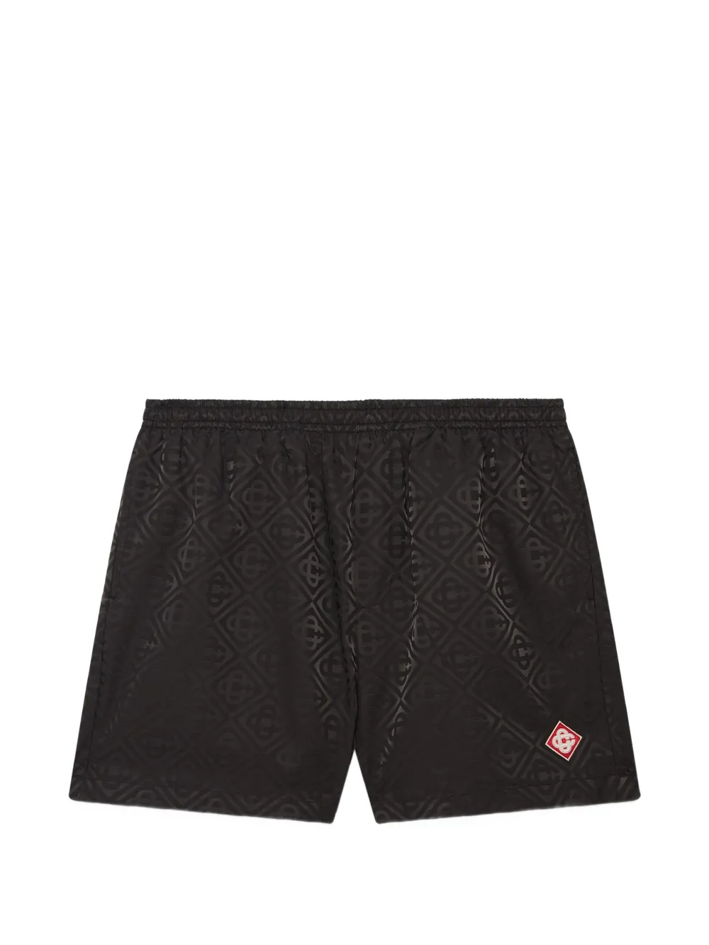 Casablanca monogram-pattern swim shorts - Nero