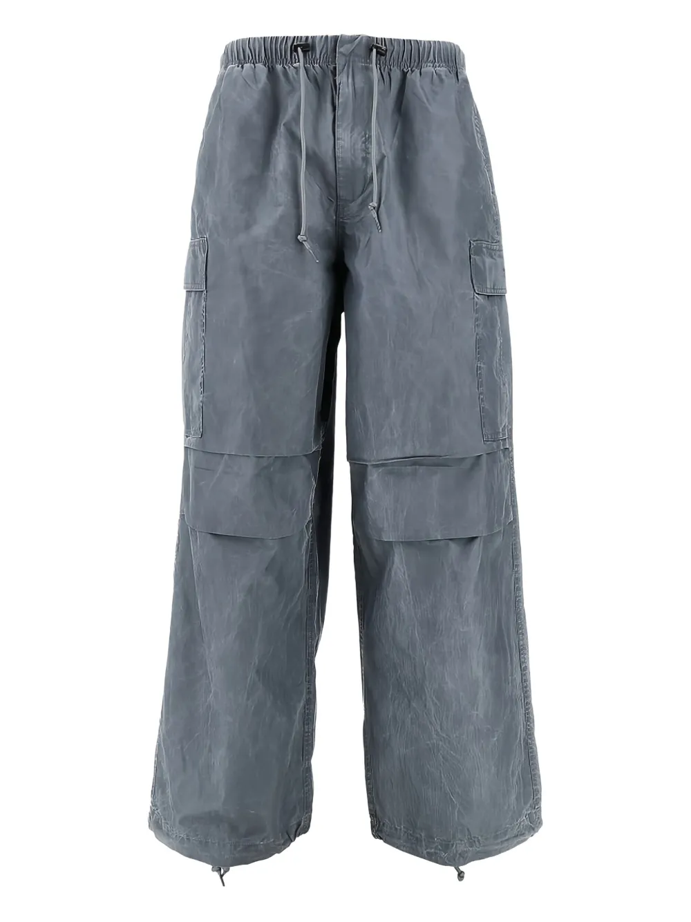 Obey wide-leg cargo trousers | Grey | Image 1