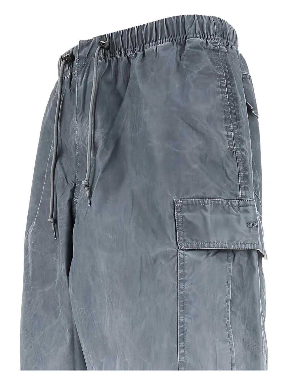 Obey wide-leg cargo trousers - Grijs