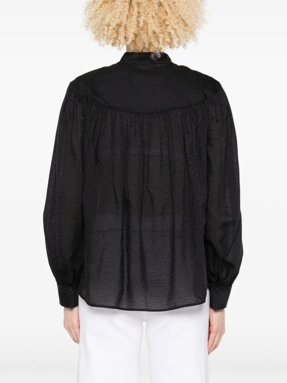 Chloé Blouse met lange mouwen Zwart