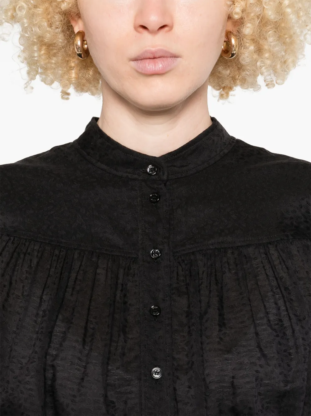 Chloé Blouse met lange mouwen Zwart