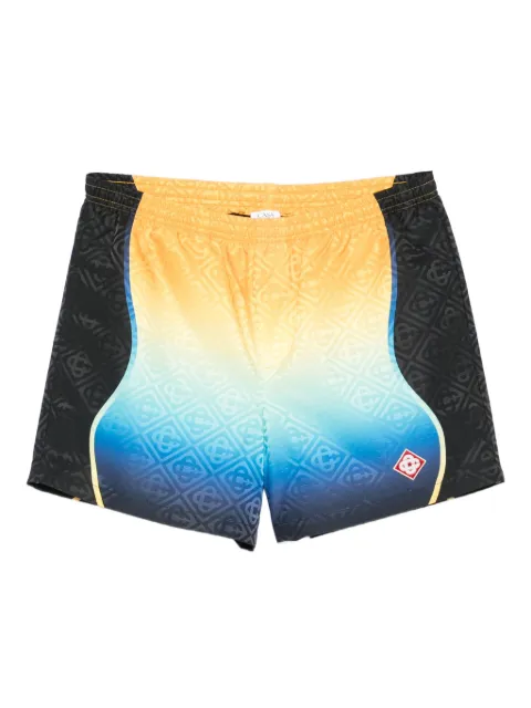 Casablanca shorts de playa con logo