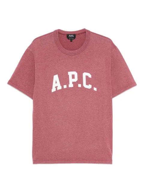 A.P.C. logo-print T-shirt