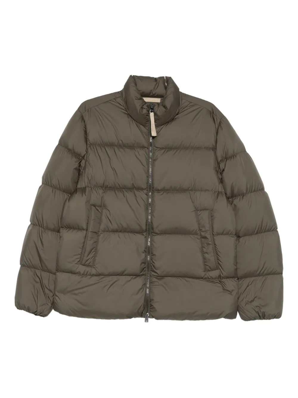 Woolrich zip-up puffer jacket | Green | Image 1