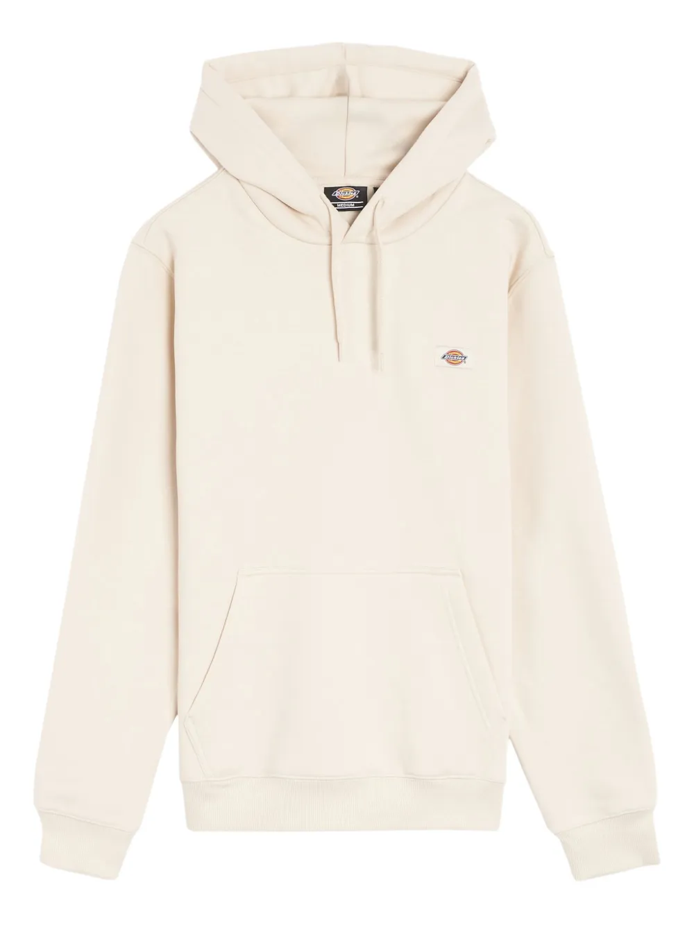DICKIES logo-patch kangaroo-pocket hoodie | White | Image 1