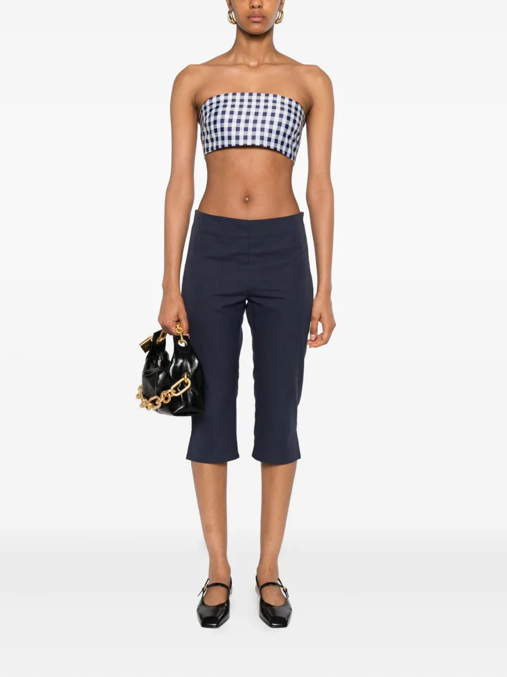 Self-Portrait gingham-check top | Vests & Tank Tops | Image 2