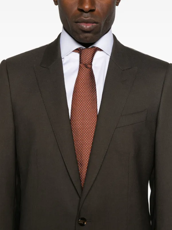 Dolce & Gabbana シングルスーツ | ブラウン | FARFETCH JP