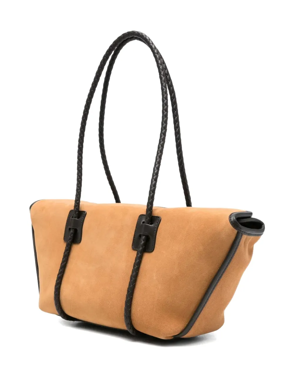 Hereu Forna braided handle shoulder bag | Brown | Image 1