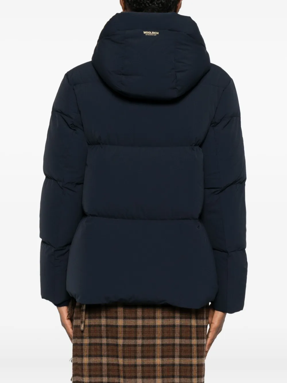 Woolrich Donsjack met capuchon Blauw