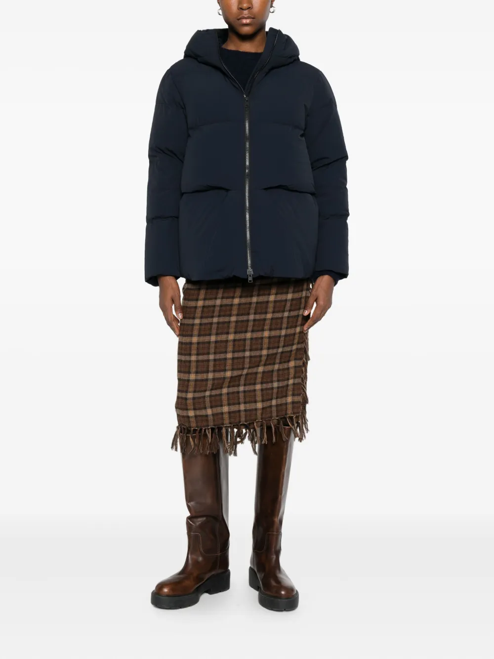Woolrich chamarra capitonada con cierre y capucha | Chamarras capitonadas | Image 2