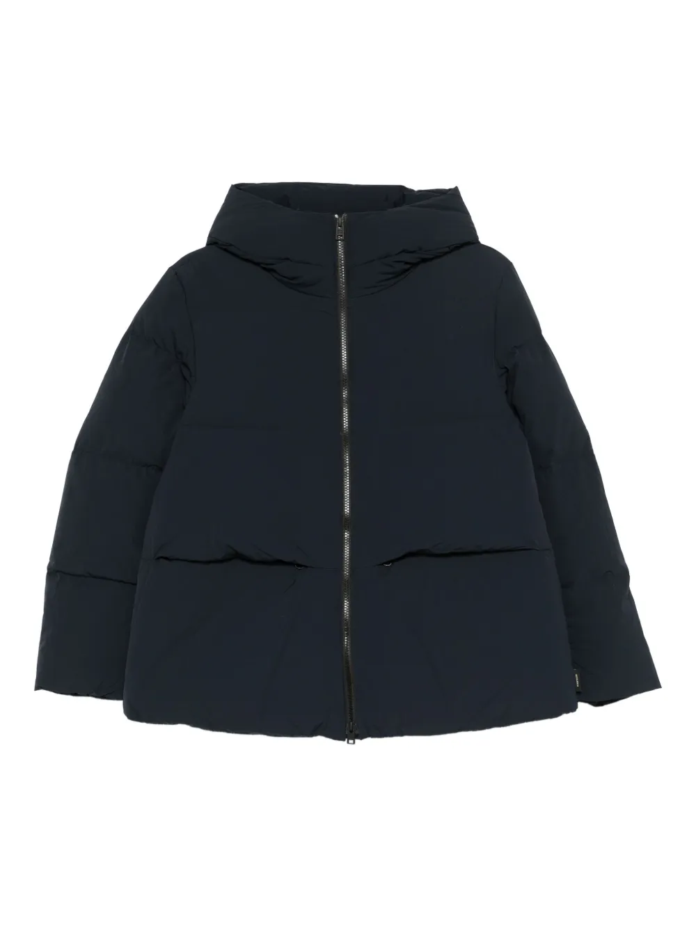 Woolrich chamarra capitonada con cierre y capucha | azul | Image 1