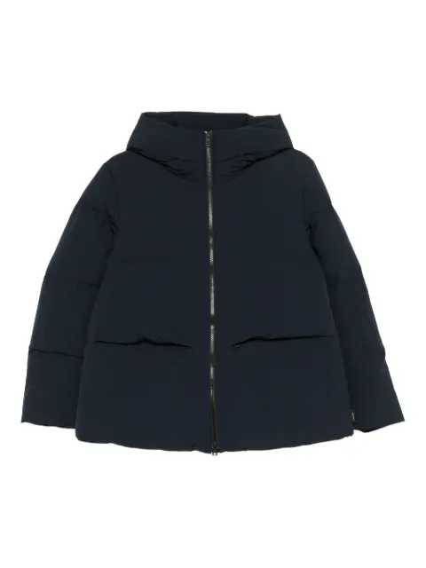 Woolrich hooded zip-up puffer jacket