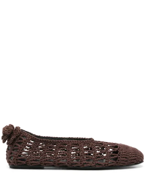 Magda Butrym square-toe ballet flats
