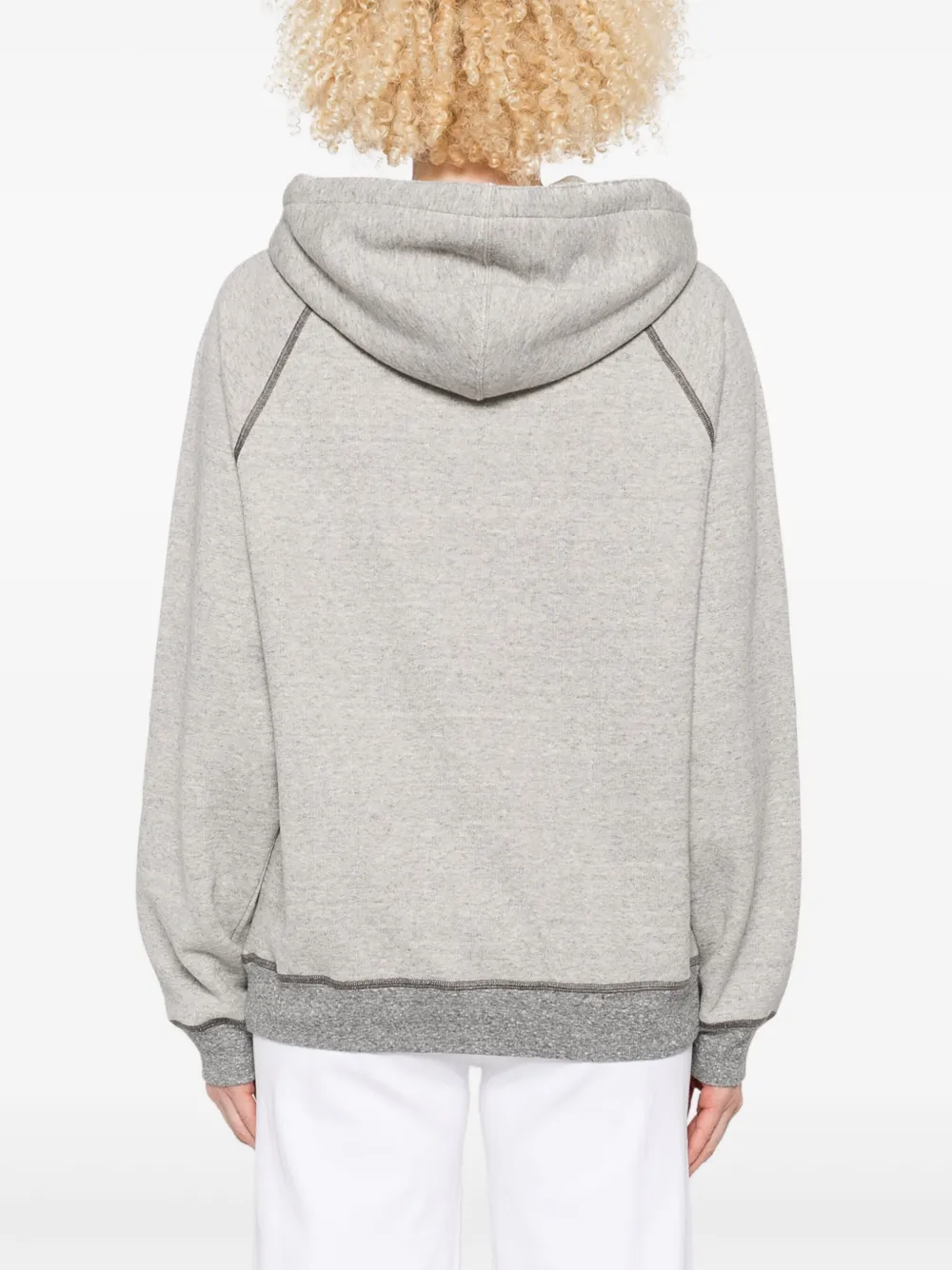Chloé Hoodie met logoprint Grijs