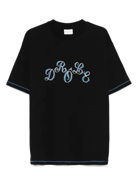 Drôle De Monsieur t-shirt à logo imprimé