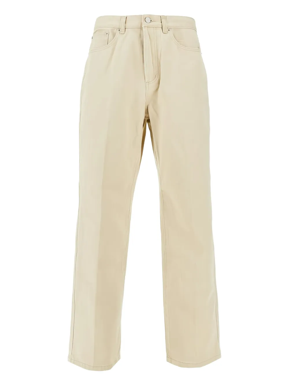 Obey cotton straight-leg trousers | Neutrals | Image 1